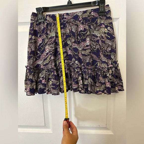 ! Kenzo Kids Animal-Print Drawstring Skirt - Purple - Picture 7 of 7